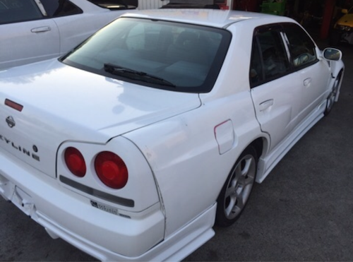 ER34フェンダー加工！！ローレルよりは！ | スーパーGTドライバー