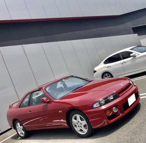 スカイラインECR33タイプM2Dバンバーステ 新車で手に入れて25年。仲間から「盆栽スカイライン」と呼ばれる