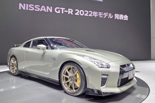 東京 オートサロン2023 日産限定R35 GTR 多き ミッドナイト