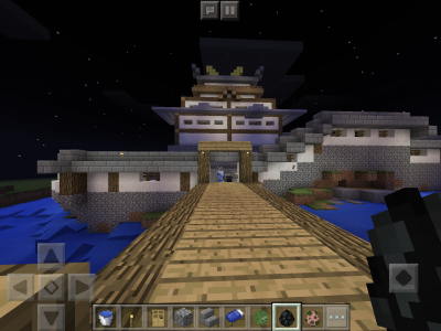 Minecraft 日本のお城造り ヘビメタパパと子鉄な息子のゲーム日記