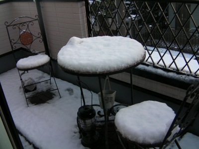 雪景色_ベランダ