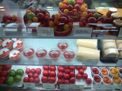 ショウケース内