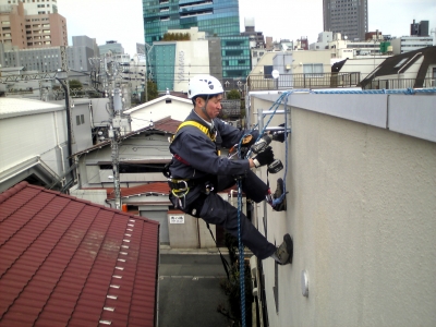 ロープ高所作業