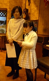 Sさん母子(ご挨拶)