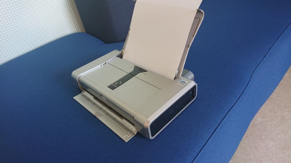 ブラザー工業のモバイルプリンター「PJ-763」を、訪問診療で使ってみる