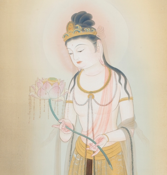 花かんのん | 松久佳遊 祈りの世界－仏画と仏像