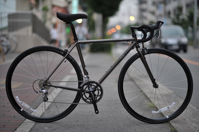 Fuji Shadow 43cm クロモリ Tiagra 10速 ブラック フジ Fuji Shadow 43cm クロモリ Tiagra 10速 ブラック フジ