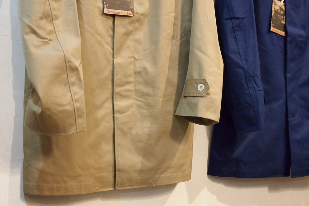 WORKERS バルカラーコート36 ベンタイル　一枚袖 Bal Collar Coat Heavy Ventile／Workers - マメチコ Fashion