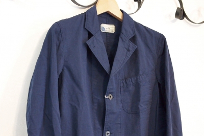 【32222】新品　WORKERS サックコート　40 Workers（ワーカーズ）のインディゴポプリン・サックコートについて