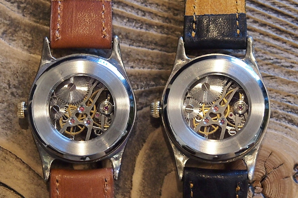 JOIE INFNIE DESIGNの時計の新モデル、手巻きスケルトンのR.R