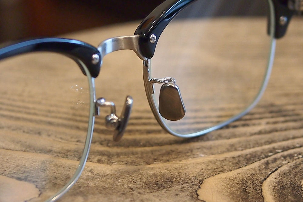 金子眼鏡　鼻パット付き 金子眼鏡鼻パット付き