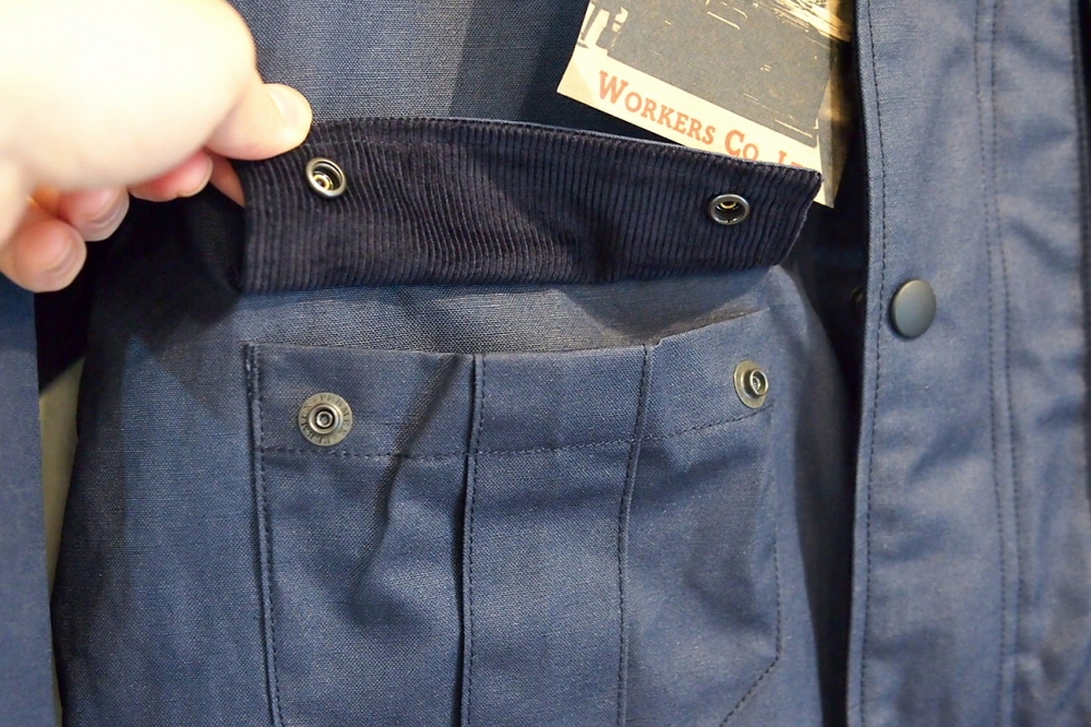 Workers（ワーカーズ）の樹脂コーティングキャンバス・マウンテン