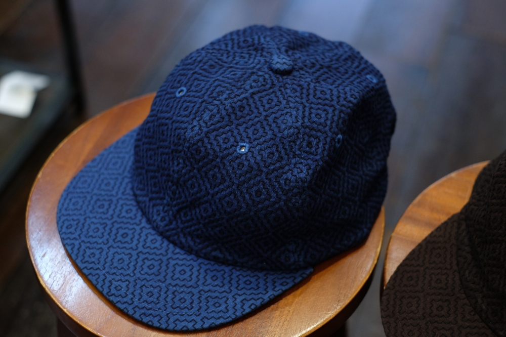 KUON ジェットキャップ　襤褸　BORO 刺し子 Sashiko All Over Cap – KUON Tokyo