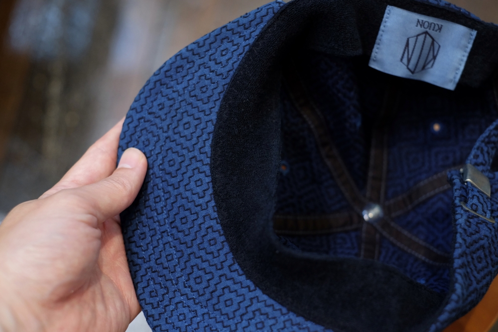 KUON クオン　キャップ 未使用 KUON クオン 襤褸 5PANEL CAP キャップ ジェットキャップ