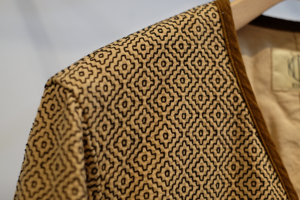 KUON kuon 20ss 刺し子　カーディガン　cardigan 20190914_2655577.jpg