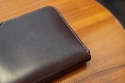 サーカスオブハピネス L字ファスナーミニ財布 サドルプルアップ 未使用 Circus of Happiness サーカスオブハピネス ミニ財布 L字