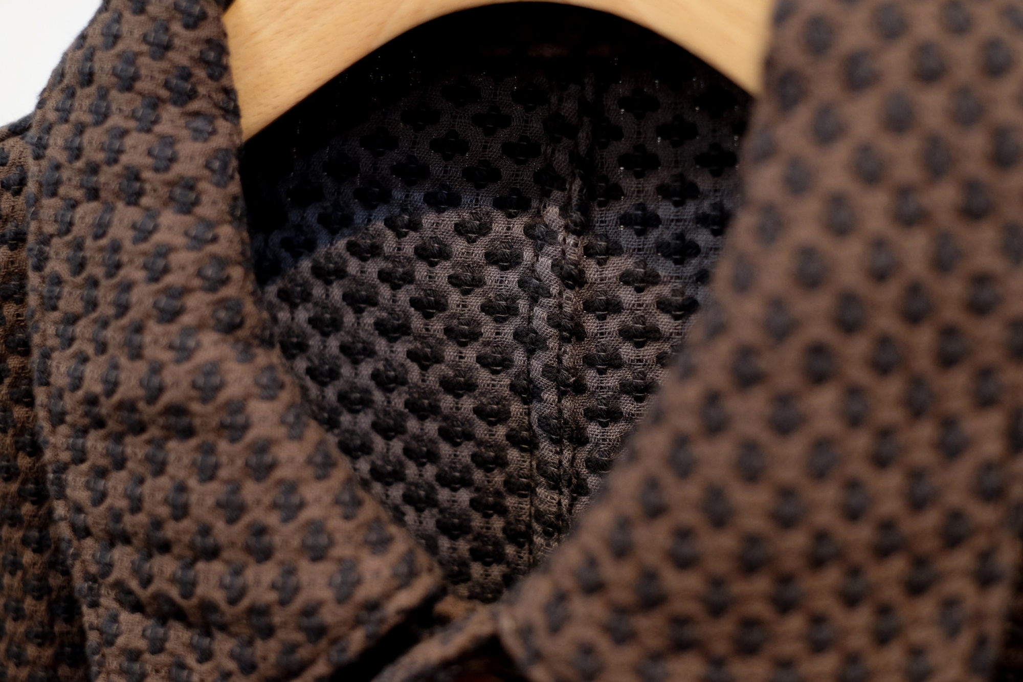 KUON CIRCLE別注 二重十字刺し子カバーオール アウター | suitmenstore.com