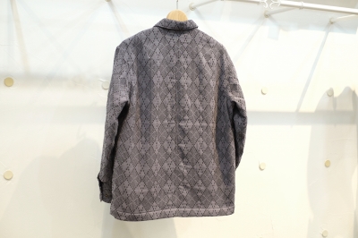 KUON（クオン）さんに偏愛でお願いした、アーガイル刺し子織