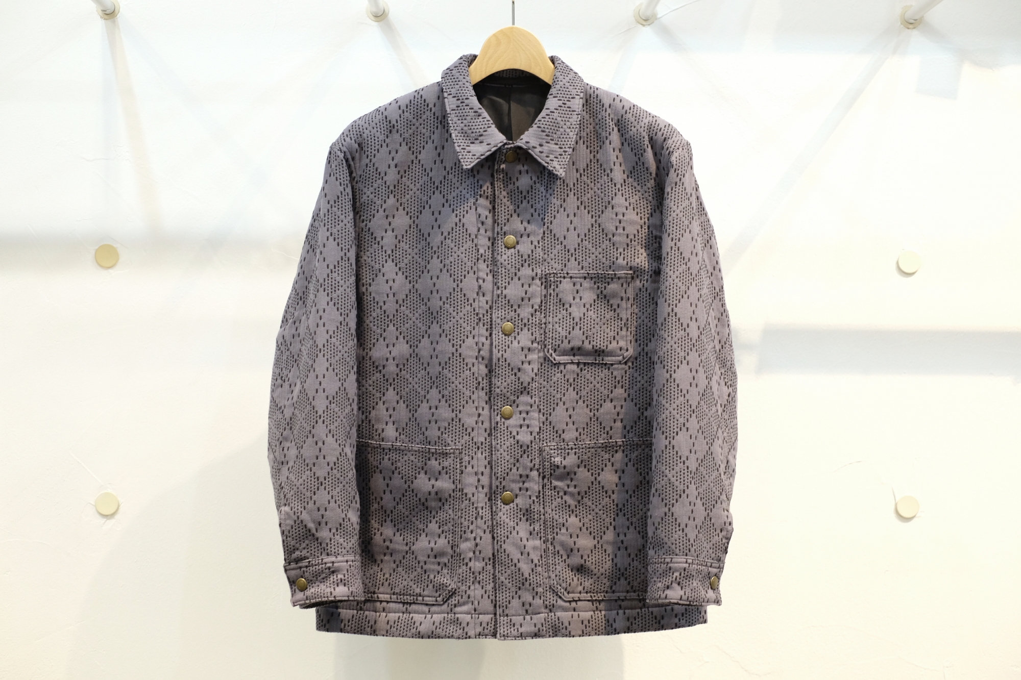 KUON SASHIKO COACH JACKET wagamama 別注