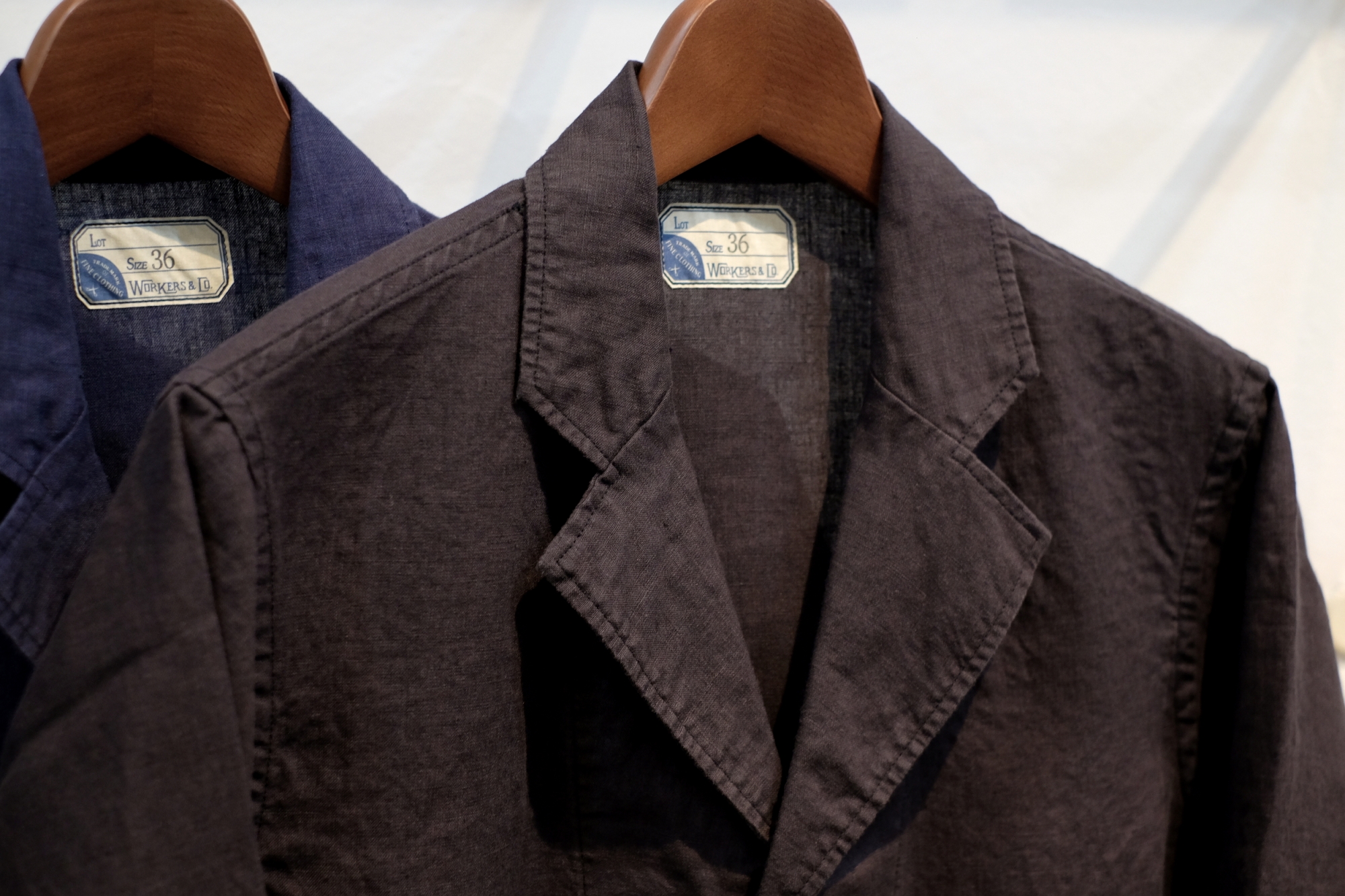 workers リネンジャケット Workers（ワーカーズ）さんのリネン・リラックスジャケットについて