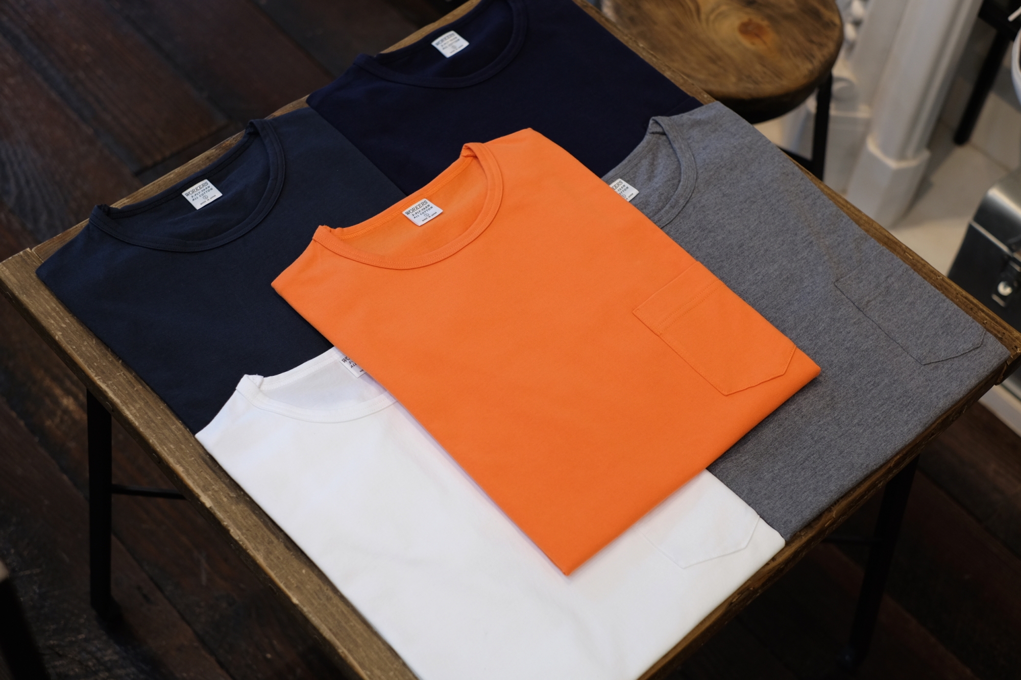 WORKERS 3PLY-T Workers（ワーカーズ）さんの、今年もちょっと別注にて3PLY-Tシャツ SLIM　3枚セット トップス