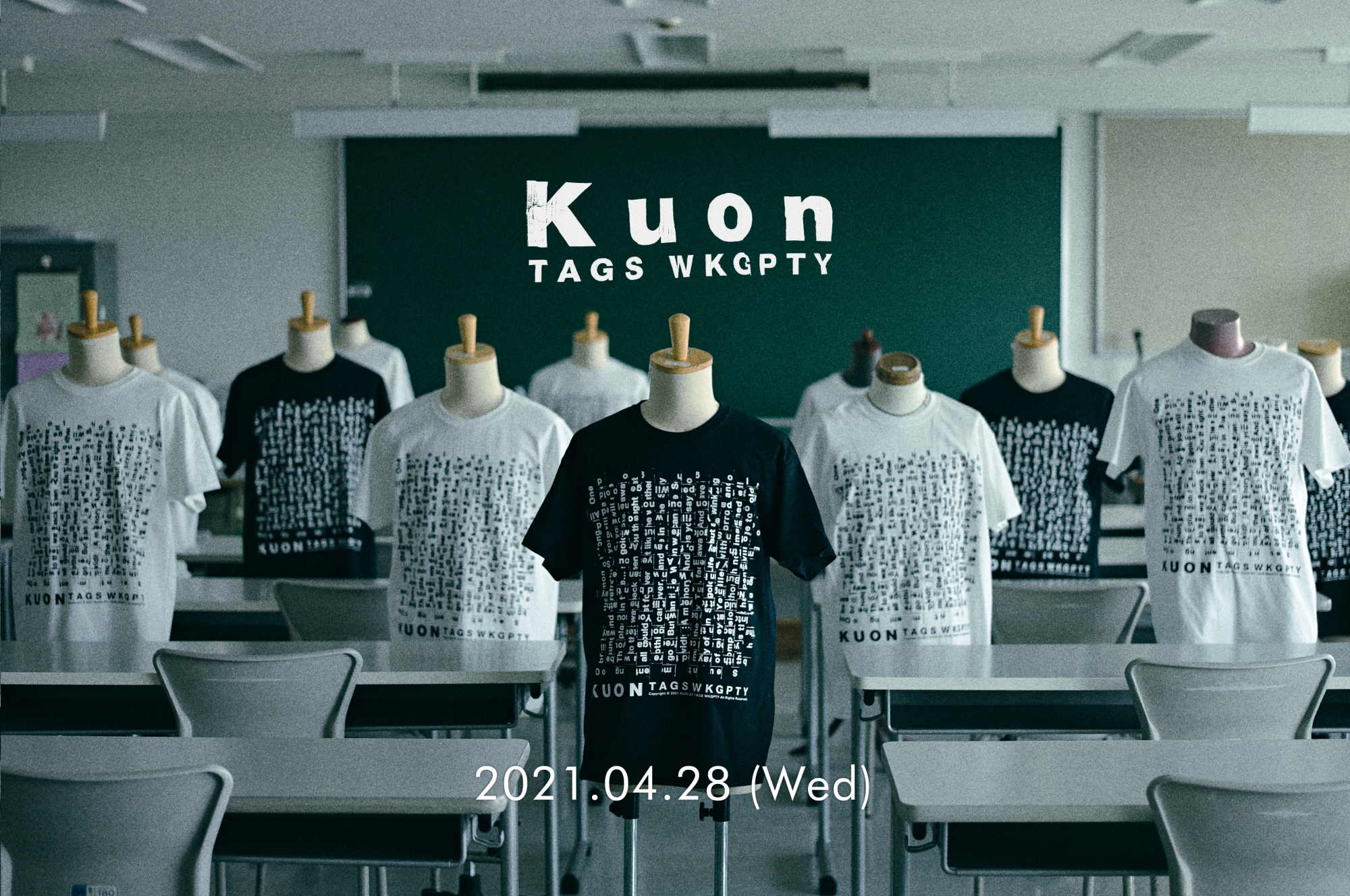 KUON（クオン）×TAGS WKGPTY（タグスワーキングパーティー）の展開 