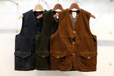ワーカーズ WORKERS クルーザーベスト コーデュロイ Cruiser