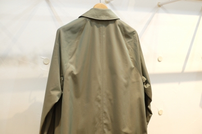 極美品　22FW WORKERS バルカラーコート　ベージュギャバジン　38 WORKERS ワーカーズ ギャバジン ステンカラー バルカラーコート