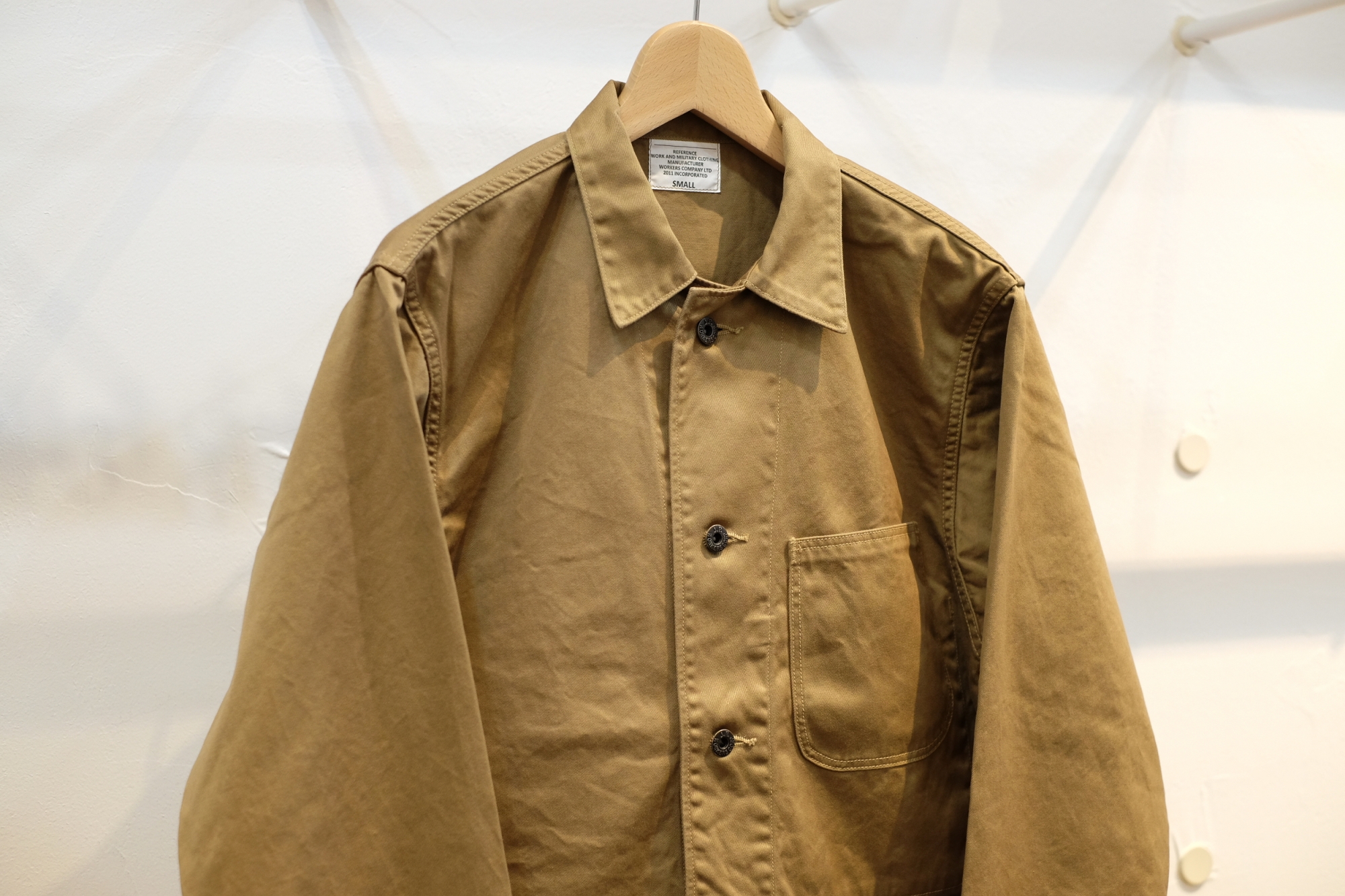 専用 WORKERS ワーカーズ カバーオール ジャケット S Workers（ワーカーズ）さんのP47ジャケットはとても良い塩梅の