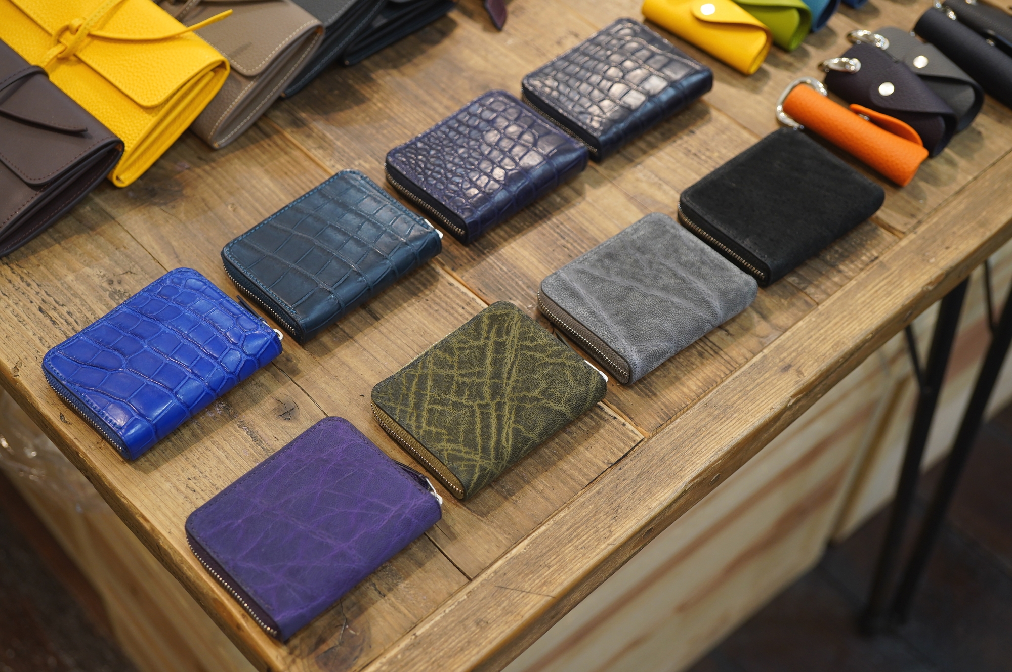 カンダミサコさんのポケットウォレット、エレファント追加が入荷出来