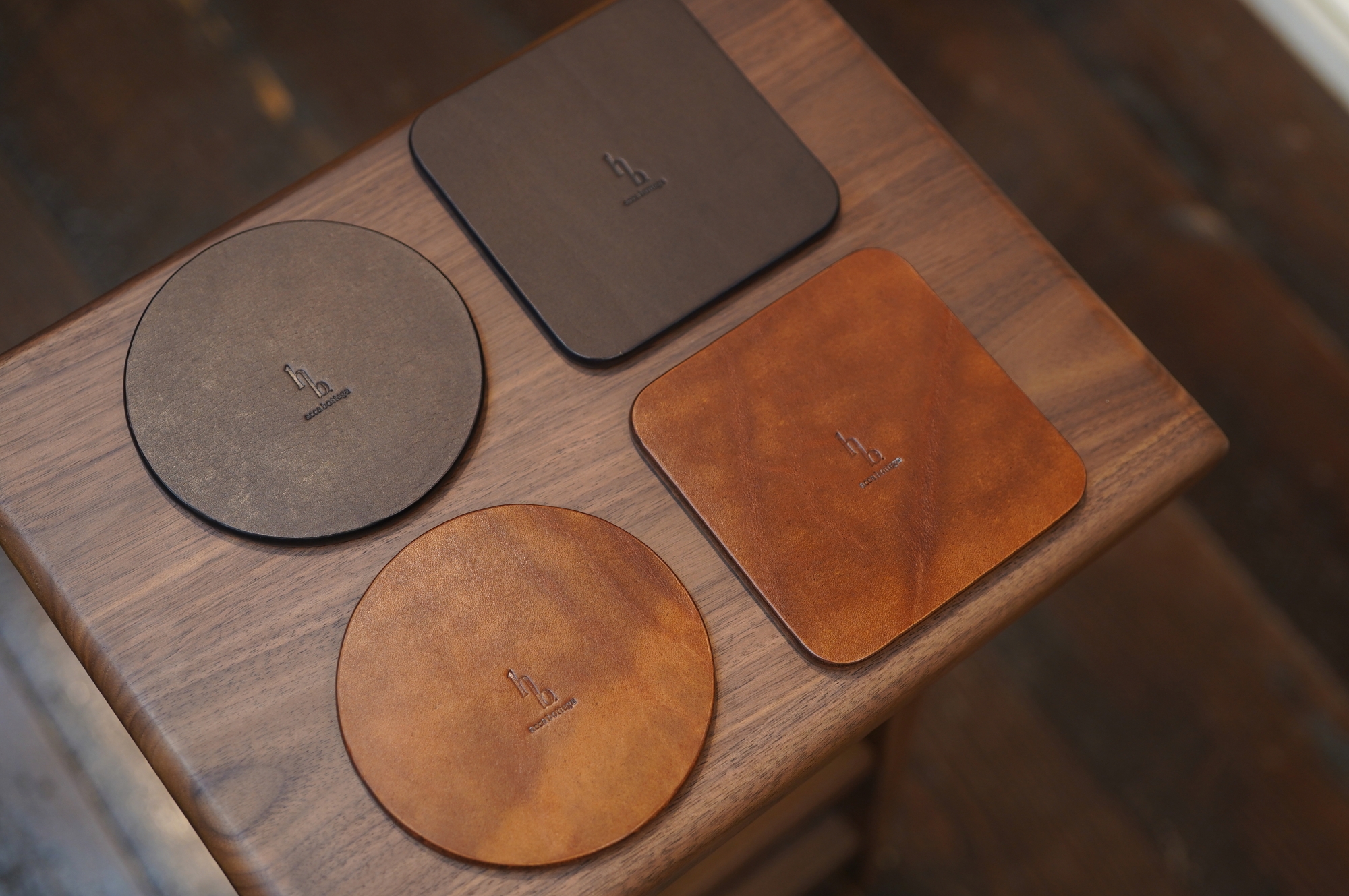 acca bottegaさんがスポットで作ってくれた、特別な極厚コースター