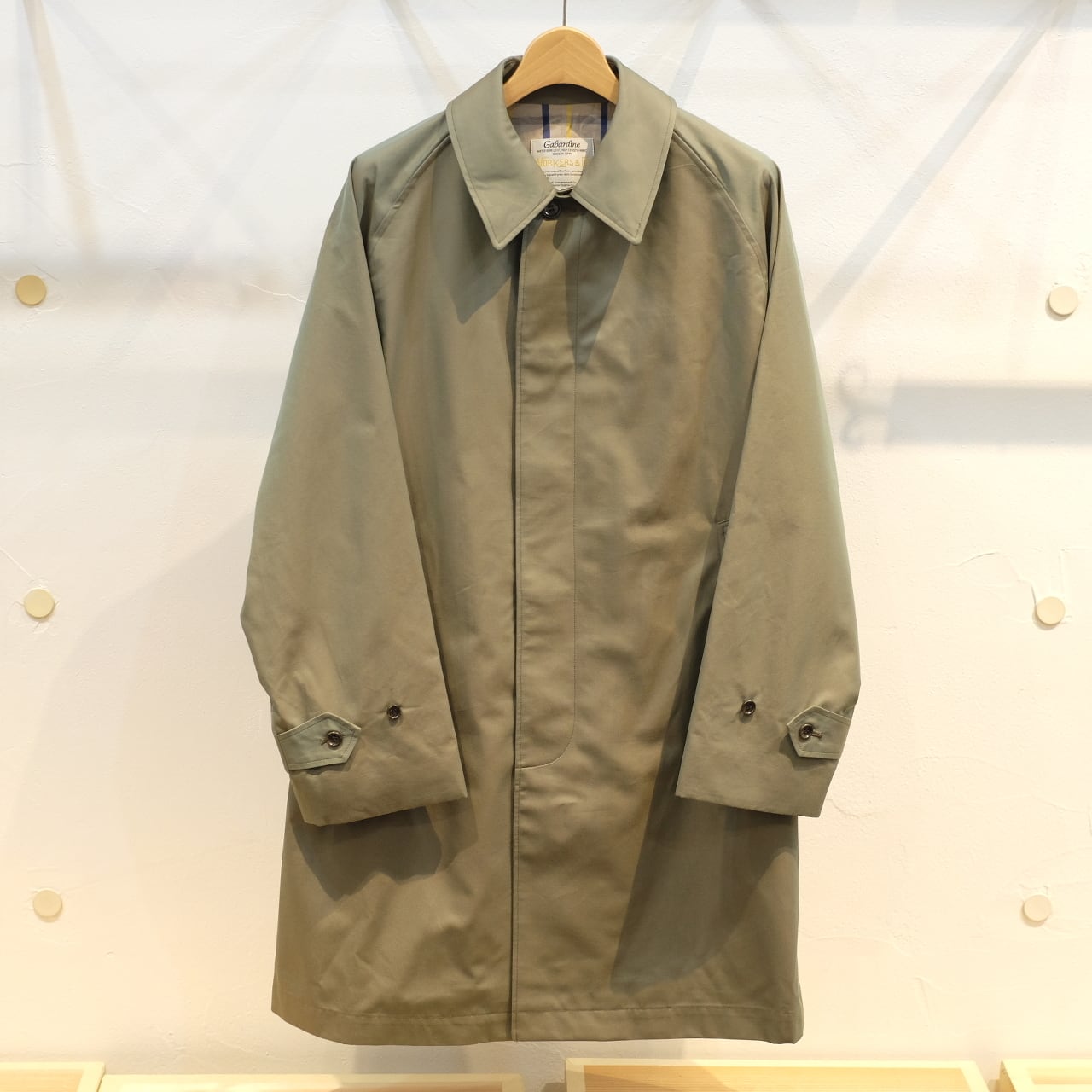 完売品　WORKERS 名作 クルーザージャケット　サイズ40 カーキ 完売品 WORKERS 名作 クルーザージャケット サイズ40 カーキ メンズ