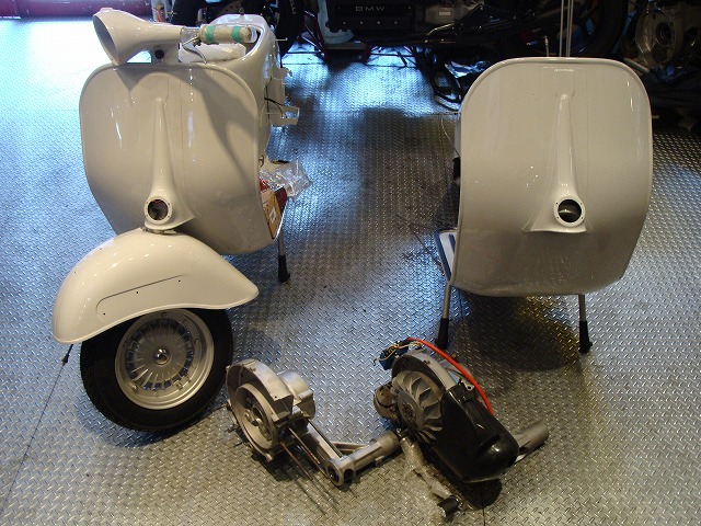 Vespa 160GS-mk1 フルレストア | ワンパーフォーブログ