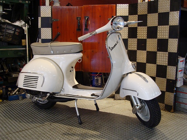 Vespa 160GS-mk1 フルレストア | ワンパーフォーブログ