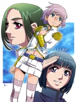 アニメっぽく塗ってみた。