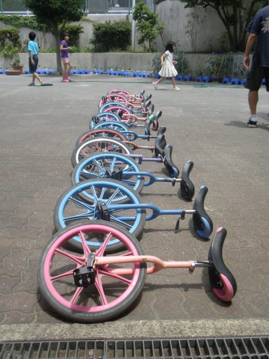 一輪車修理3