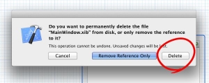 delete