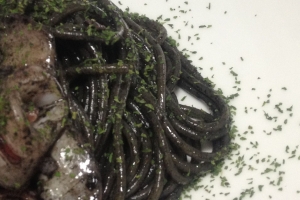 いかすみパスタ