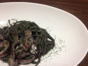 いかすみパスタ
