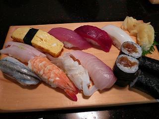 地元寿しランチ