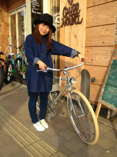 LINUS(ライナス)が似合いすぎるお客様。 函館 自転車屋 LINUS(ライナス)が似合いすぎるお客様。 函館 自転車屋