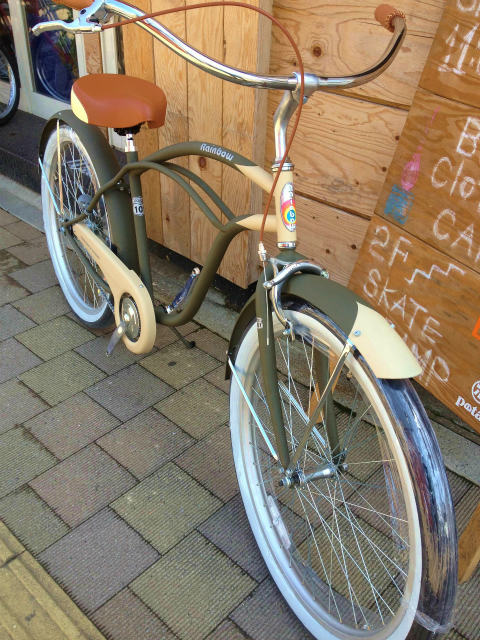 RAINBOW ビーチクルーザー 入荷してます。 函館 クルーザー 自転車