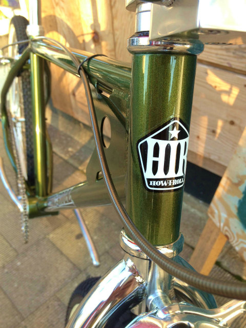 HOW I ROLL KICK IT 26inc METALIC GREEN 入荷です。 函館
