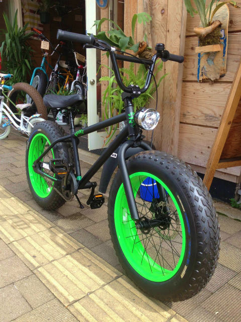 Bronx ブロンクス Fatbike インチ ブラック ライム 納車です 函館 ファットバイク チルノワ Chillnowa Blog Hakodate Adventure Bike Shop