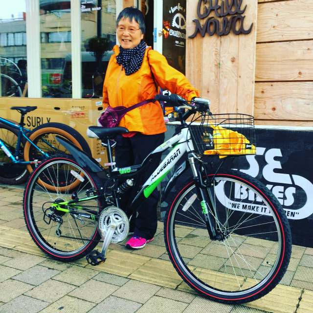 定年欧州自転車旅行 元気な72歳！！ 北海道一周中です！！ 北海道 函館 チルノワ