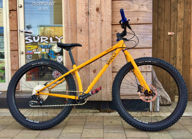 Surly カラテモンキー XSサイズ イエロー Surly Karate Monkey MTB