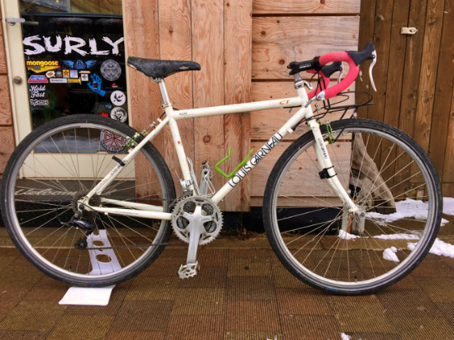 1インチコラムフォークの交換ついでにアヘッド化。 函館 自転車 1インチコラムフォークの交換ついでにアヘッド化。 函館 自転車