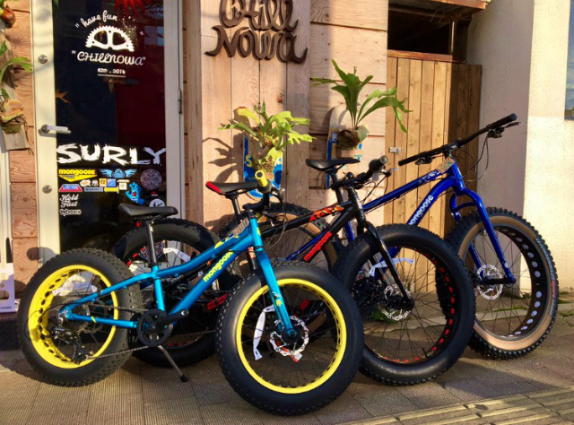 MONGOOSE FATBIKESのサイズを比べてみました。 函館 チルノワ 