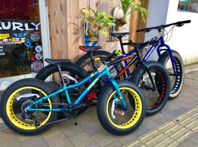 MONGOOSE FATBIKESのサイズを比べてみました。 函館 チルノワ 