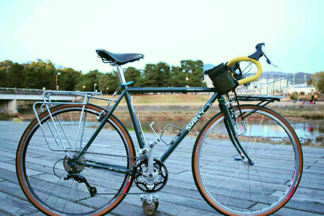 ヨシオ君の旅が再開” ～SURLY クロスチェックで日本一周中